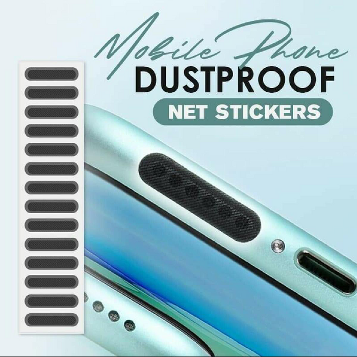 Mobile Phone Dustproof Net Stickers for Speakers