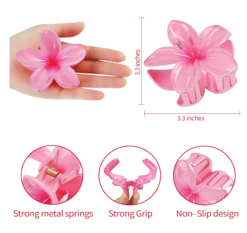 Flower Hair Catchers, Clips & Claws