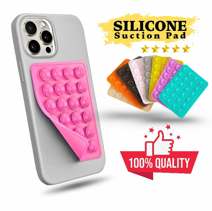 Silicone Suction Pad Phone Holder Mat 8x5.5cm