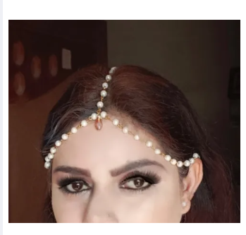 Pearl Matha Patti Head Chain