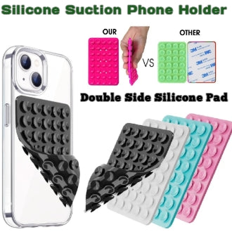 Double Side Silicone Suction Pad Phone Holder