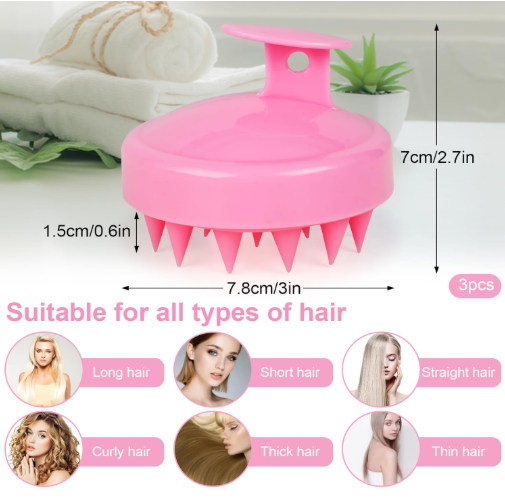 Hair Scalp Massager Shampoo Brush